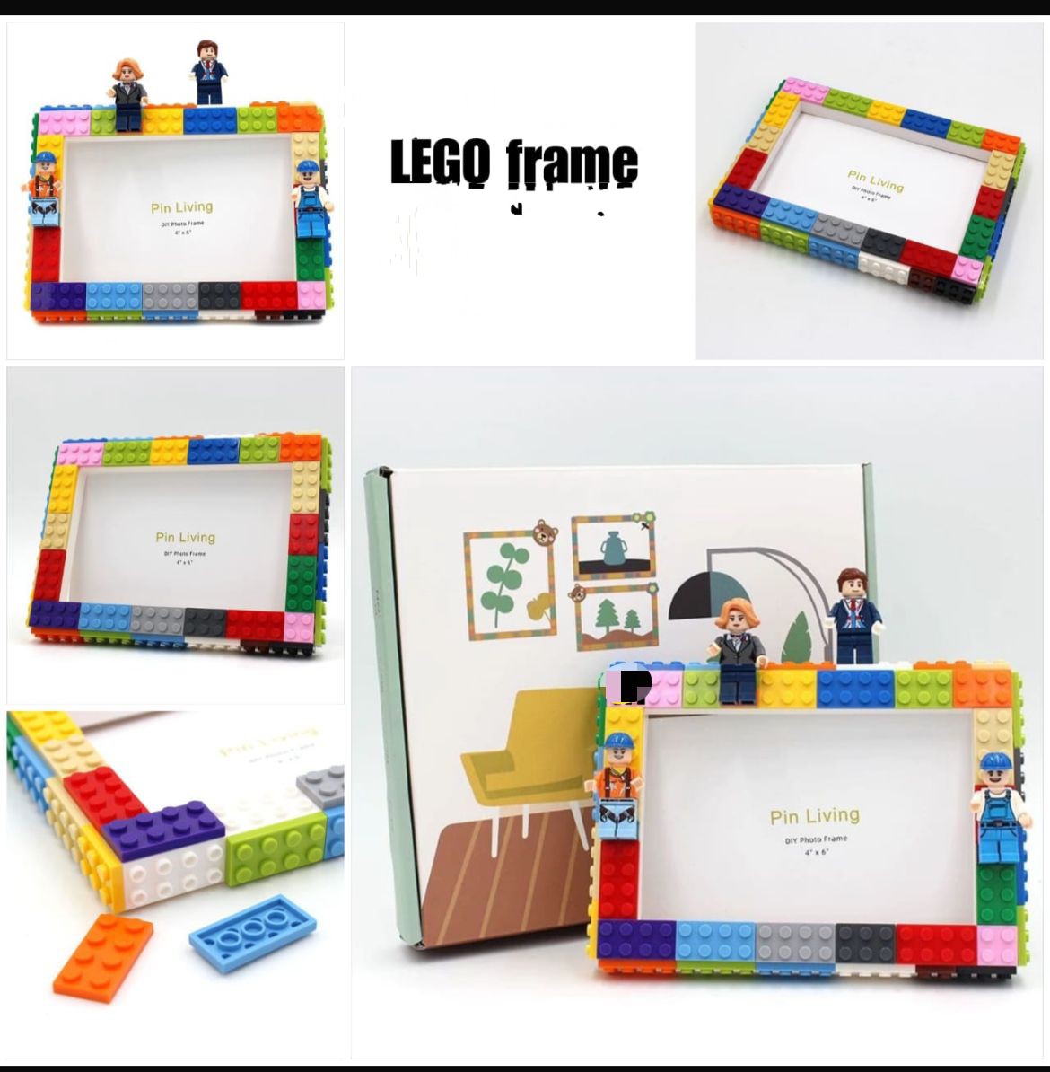 Unique & Fun Lego Photoframe